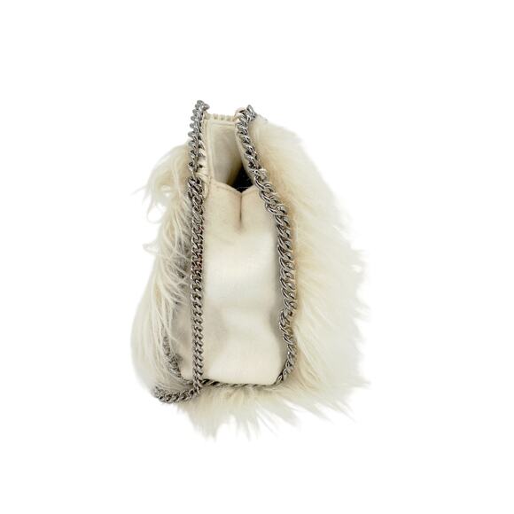STELLA McCARTNEY Falabella Mini Faux Fur Tote Bag - Picture 14 of 16